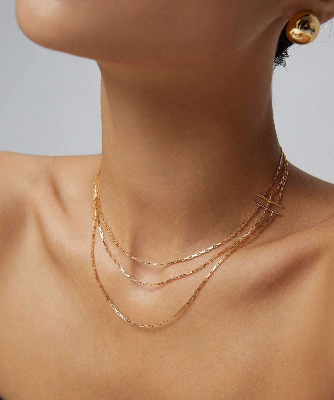 Trinity Light Necklace |Eudorra Jewelry.