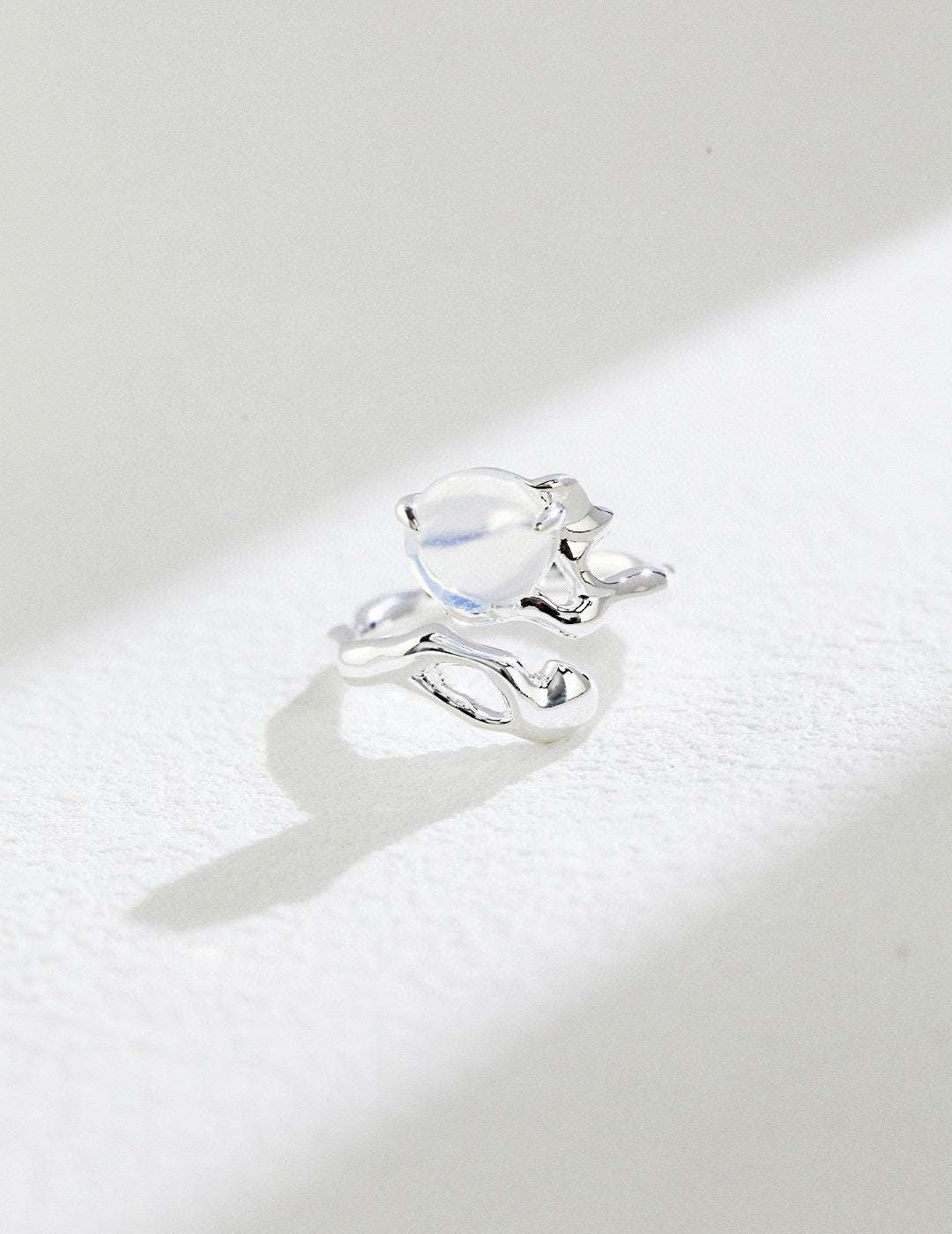 Opal Verdict Ring|Verdict Open Ring | Eudorra Jewelry