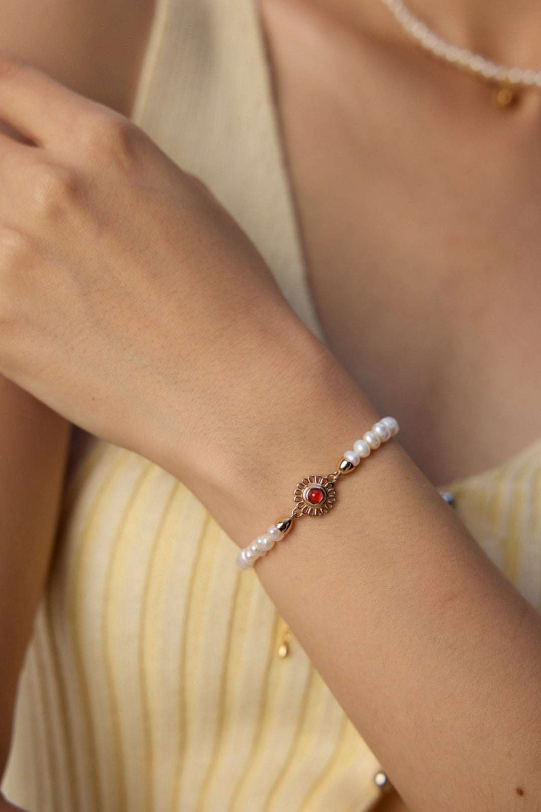 Polaris Ember Bracelet |Eudorra Jewelry.