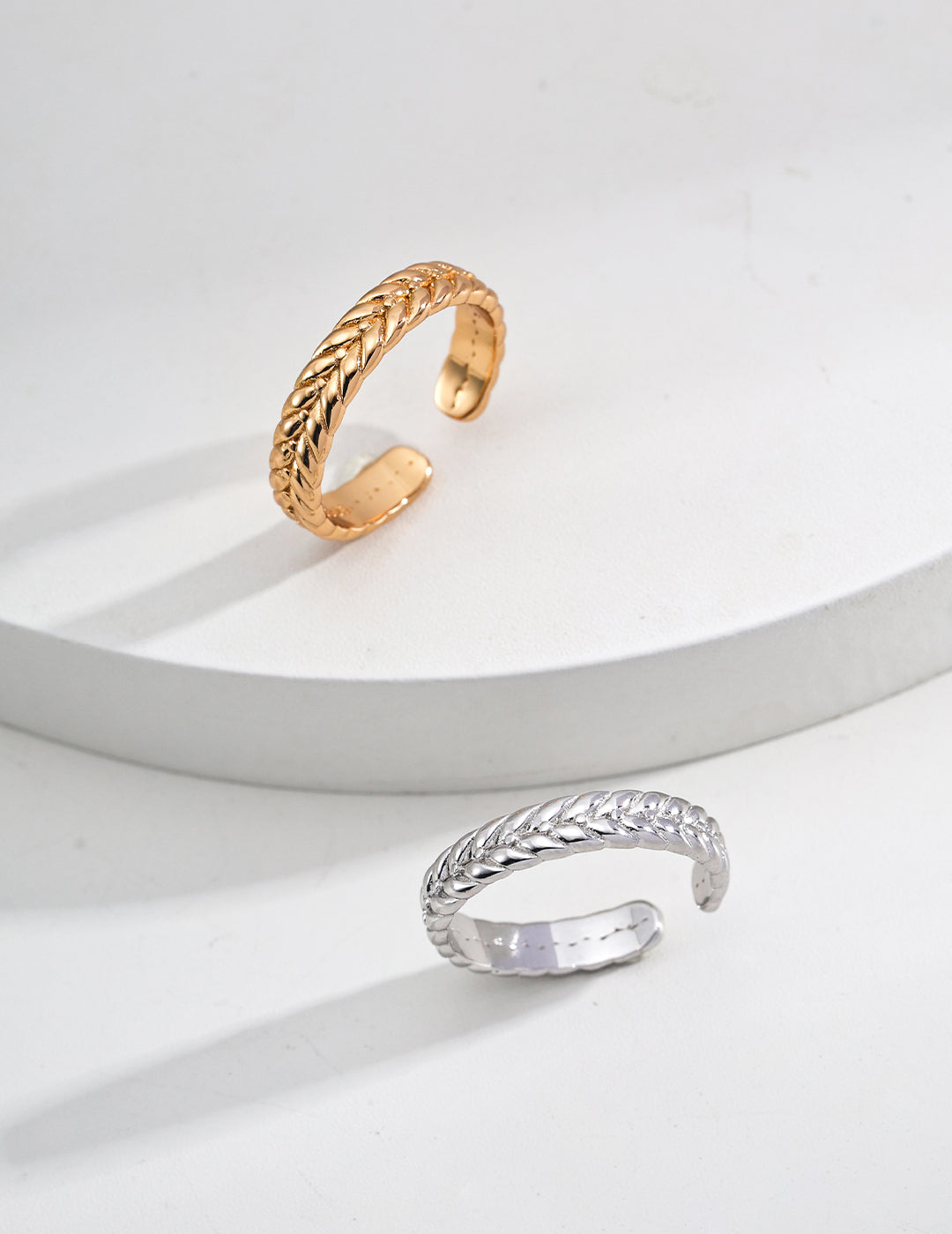 Open Silver Ring | Women's Open Ring | Eudorra Jewelry