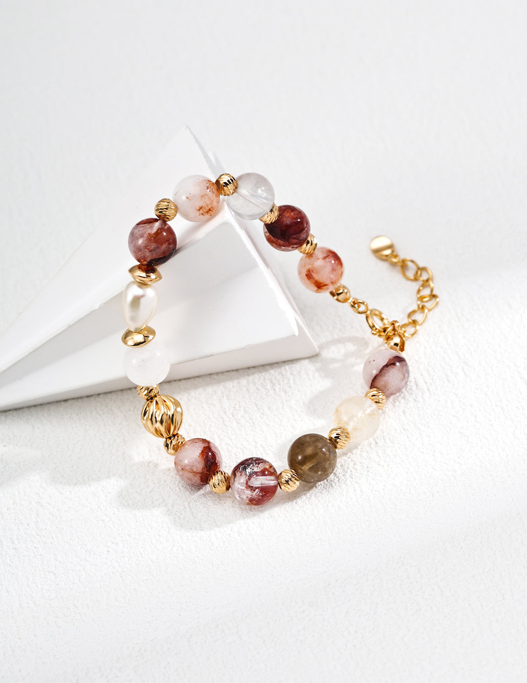 Women's Gemstone Bracelet | Gemstone Charm Bracelet | Eudorra Jewelry