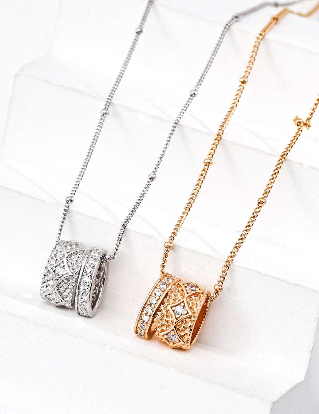 Aria of Tarnished Light Necklace |Eudorra Jewelry.