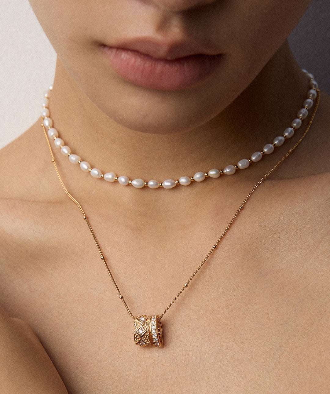 Aria of Tarnished Light Necklace |Eudorra Jewelry.