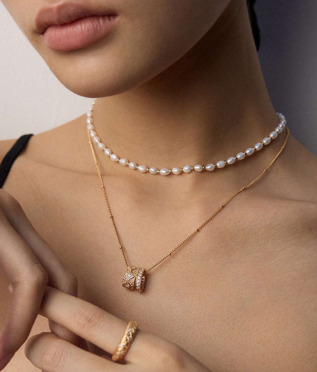 Aria of Tarnished Light Necklace |Eudorra Jewelry.