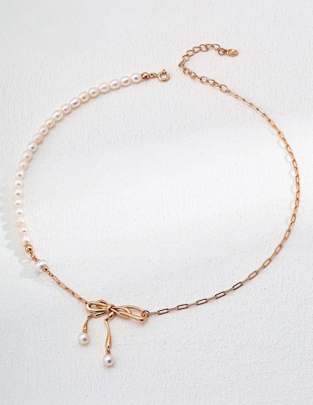 Baroque Whisper Necklace |Eudorra Jewelry.