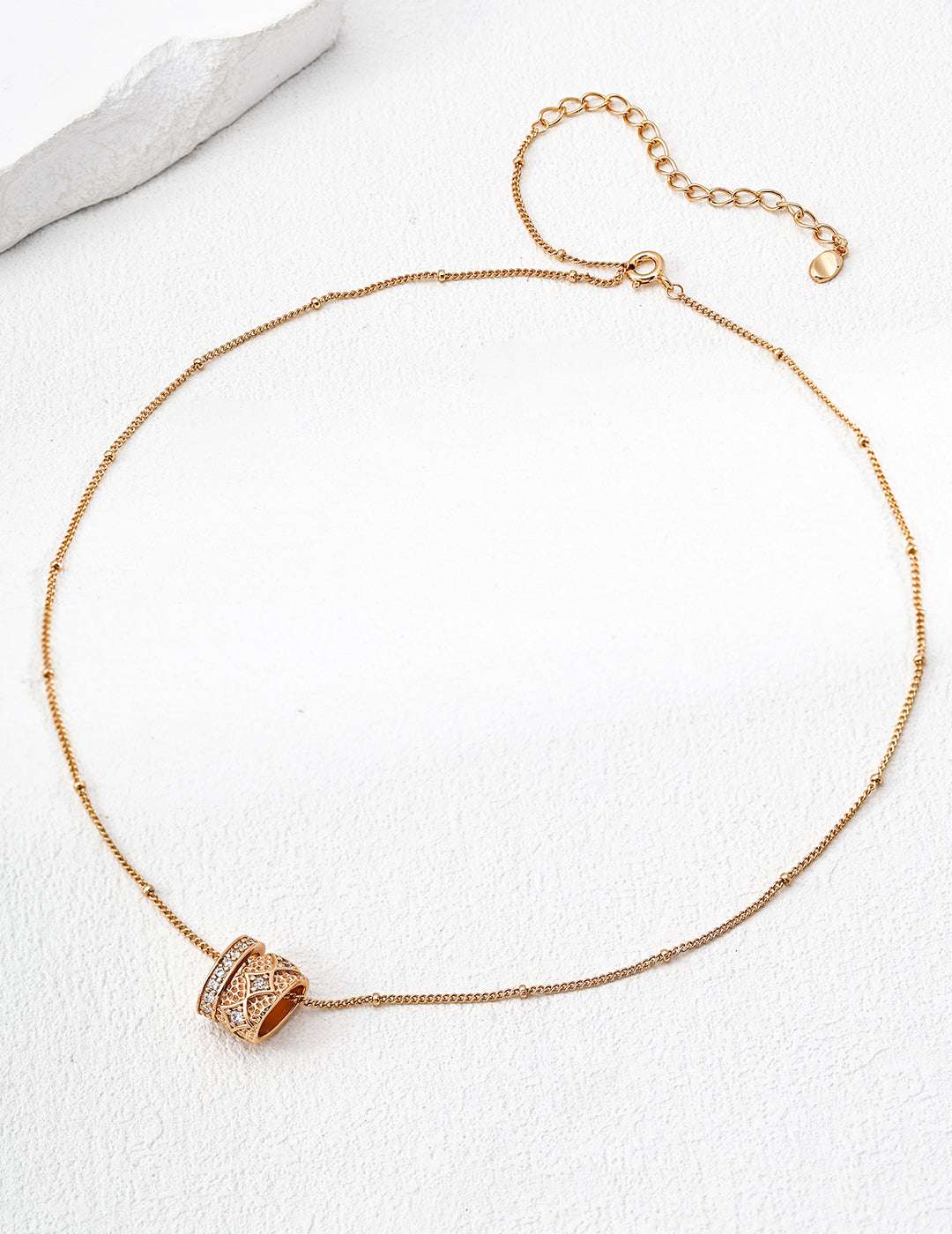 Aria of Tarnished Light Necklace |Eudorra Jewelry.