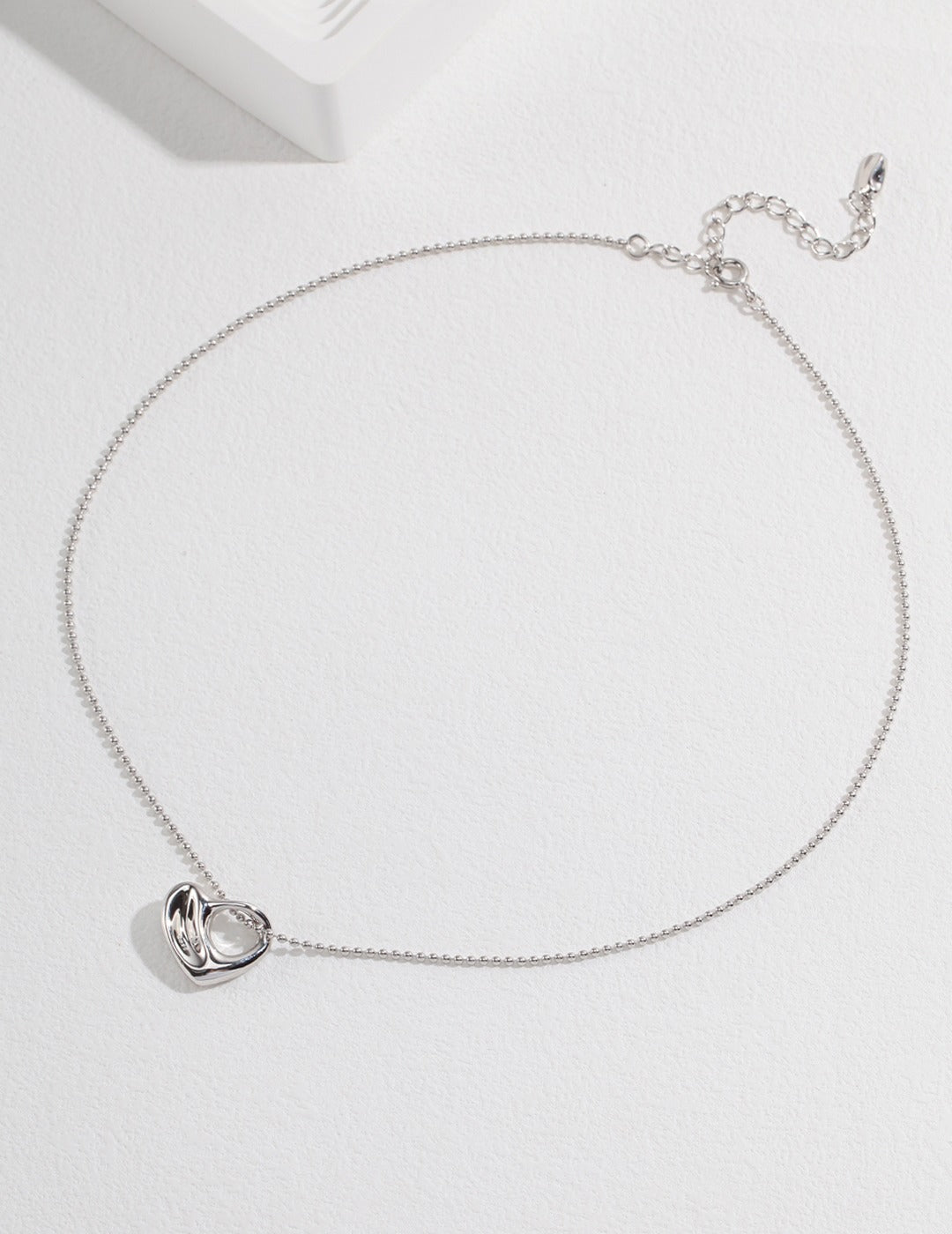 Heart Pendant Necklace | Love Embrace Necklace|Eudorra Jewelry