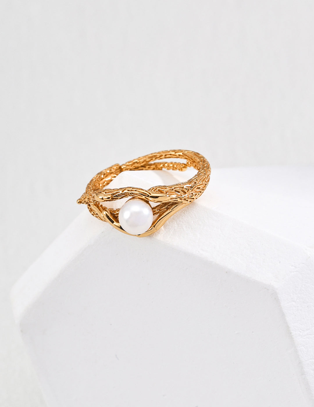 Lunar Soliloquy Ring |Eudorra Jewelry.