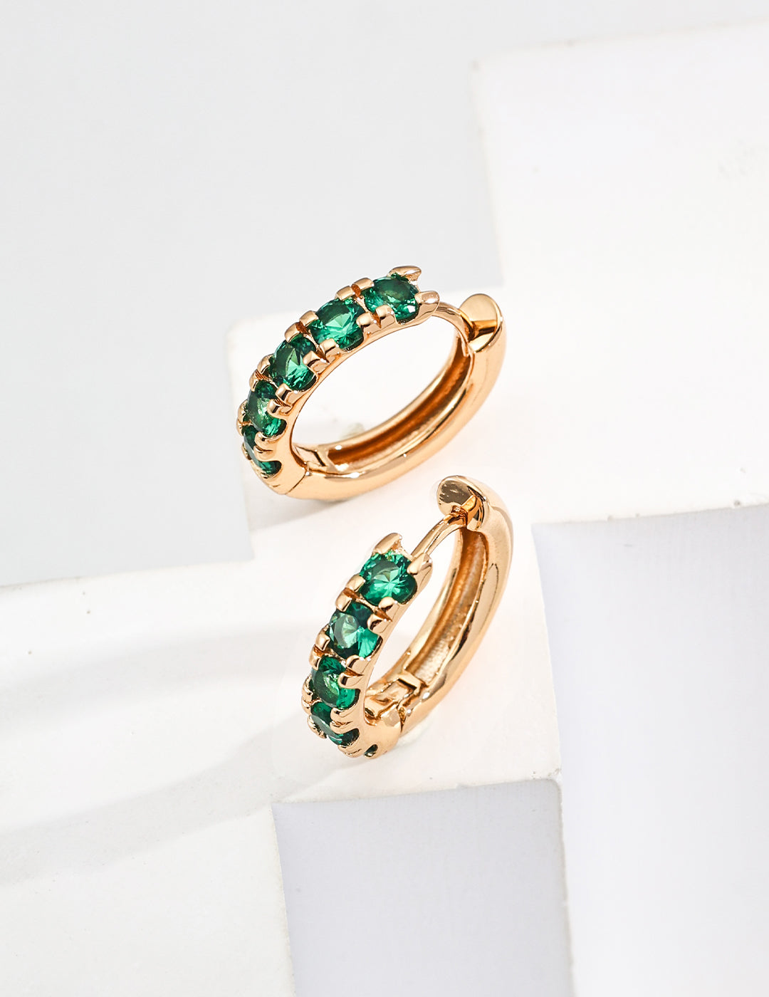 Prism Whisper Earrings |Eudorra Jewelry.