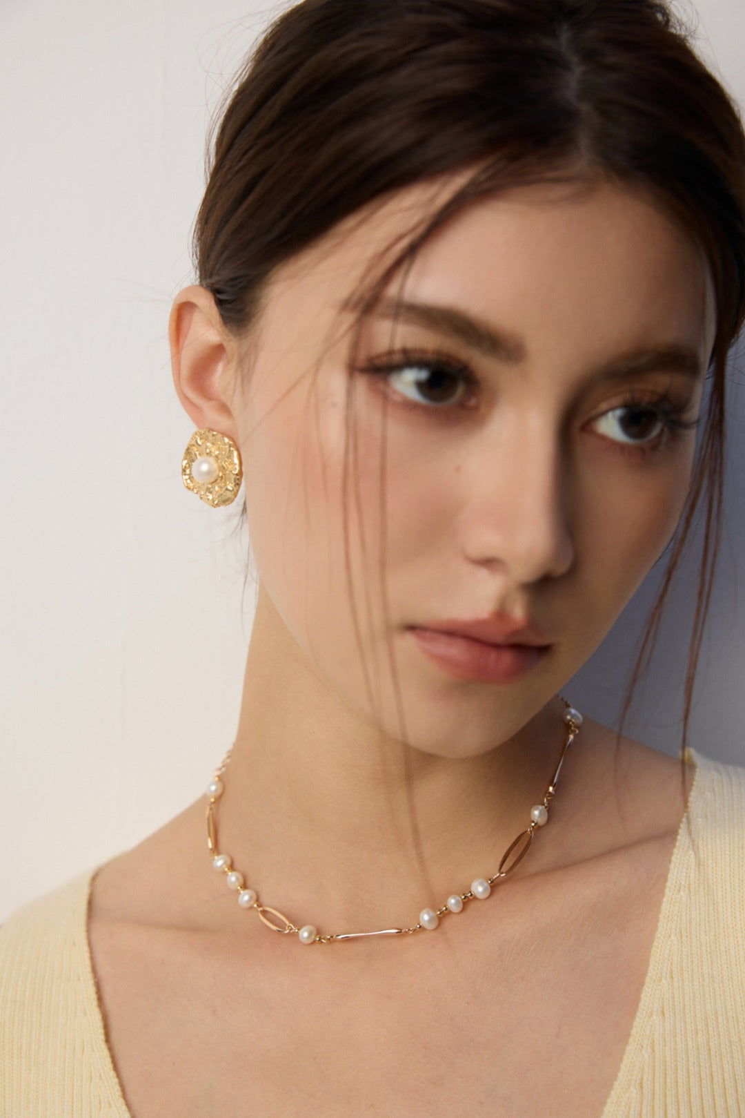 Women's Pearl Neckalce | Pearl Choker Necklace | Eudorra Jewelry