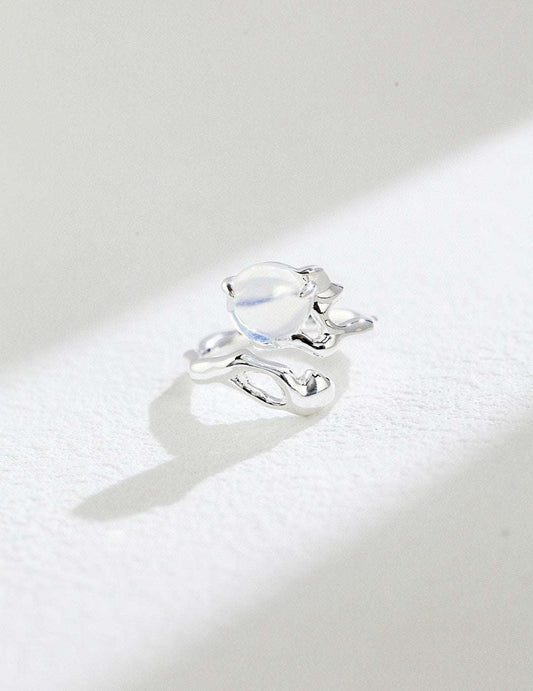Opal Verdict Ring｜Verdict Open Ring | Eudorra Jewelry