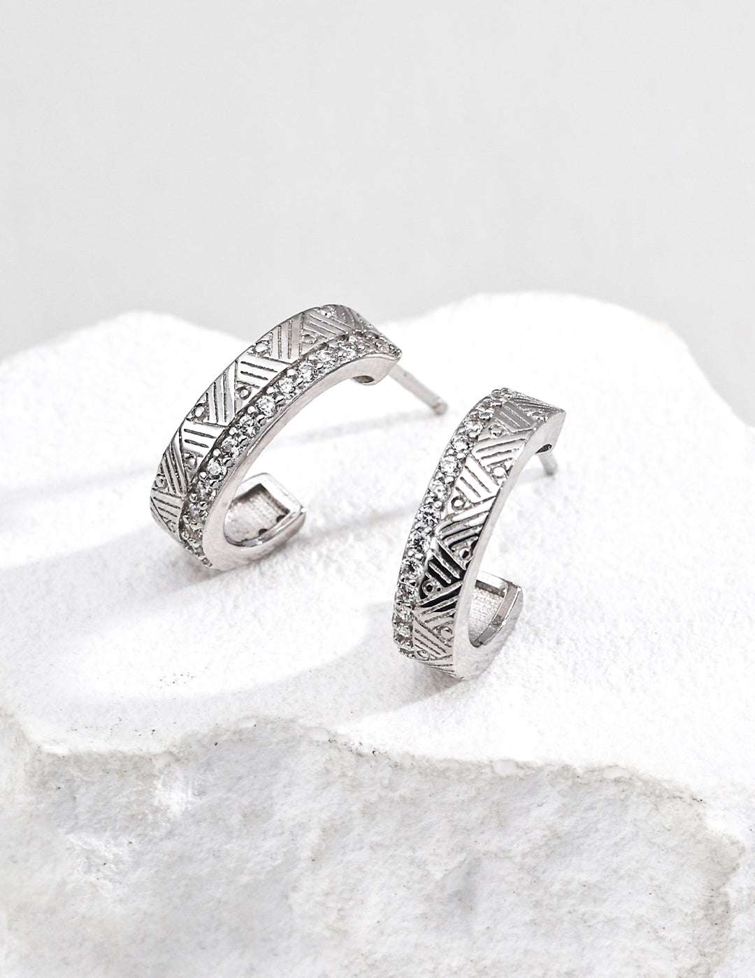 Chronicle Spark Earrings ｜Eudorra Jewelry.