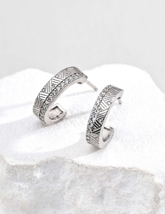 Chronicle Spark Earrings ｜Eudorra Jewelry.