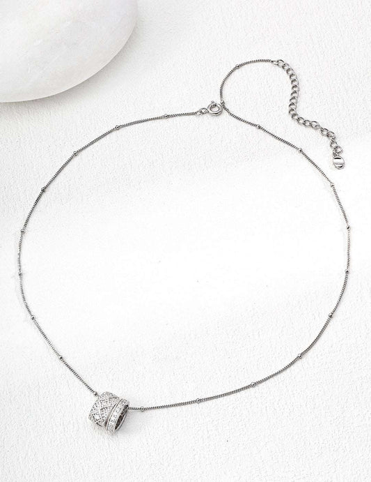 Aria of Tarnished Light Necklace ｜Eudorra Jewelry.