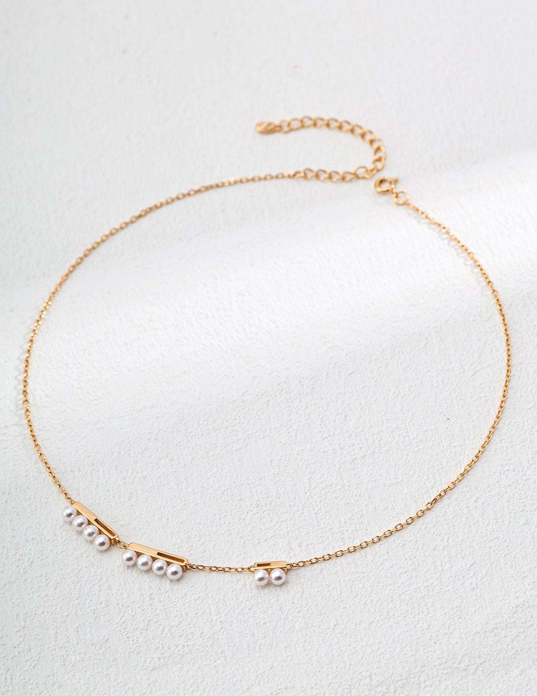 Nacre Radiance Necklace ｜Eudorra Jewelry.