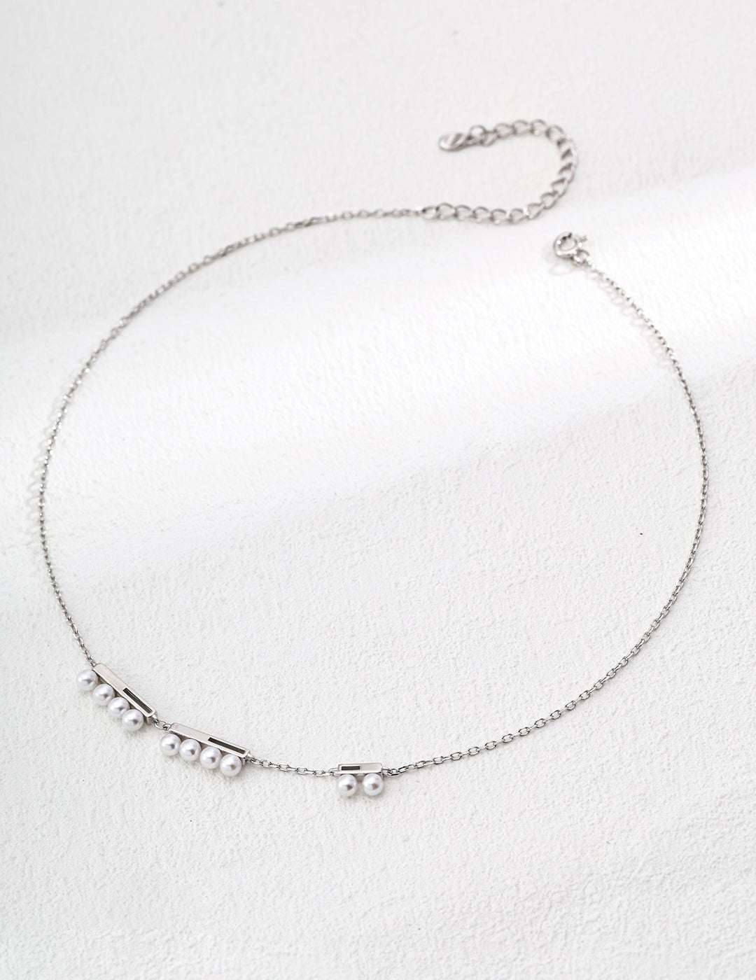 Nacre Radiance Necklace ｜Eudorra Jewelry.