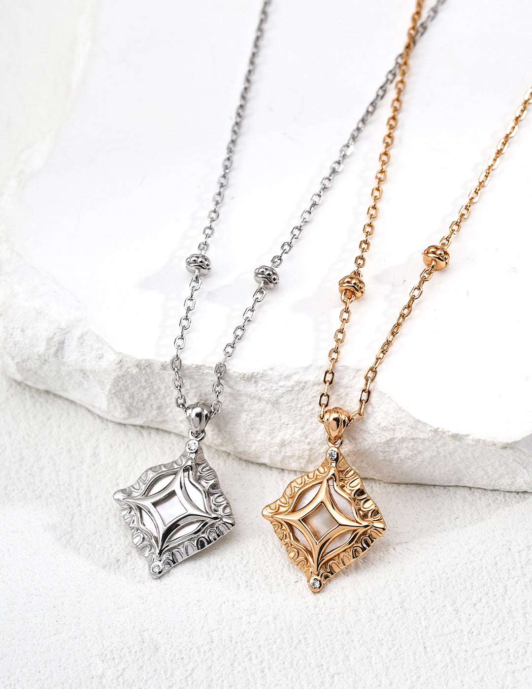 Thalassa Chronicle Pendant Necklace ｜Eudorra Jewelry.