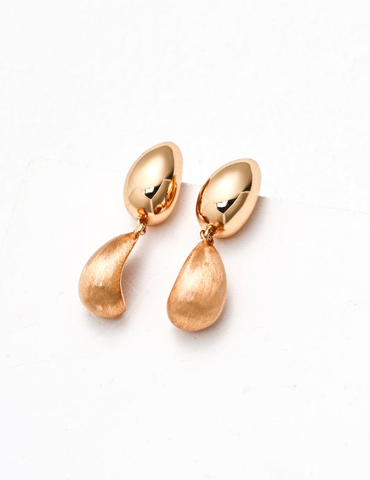 Velvet Rebellion Earrings｜Patina Pearl Earrings | Eudorra Jewelry